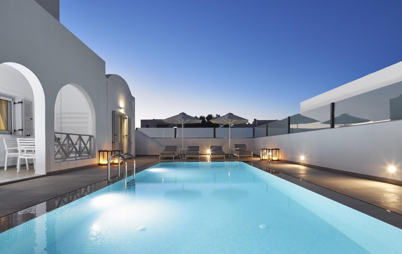 Tramonto Private Villa Монолитос Экстерьер фото